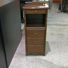 0804-001 電話台　引き出し付きの画像