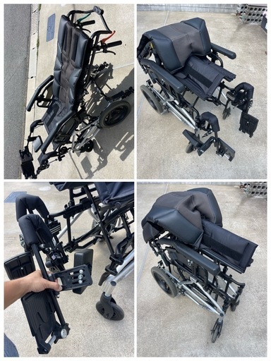 【最終値下げ4月中旬まで】美品 リクライニング ティルト 車椅子 Grand Fletcher UniDash_SP