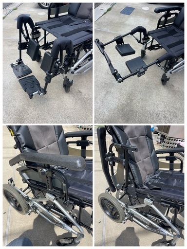 【最終値下げ4月中旬まで】美品 リクライニング ティルト 車椅子 Grand Fletcher UniDash_SP