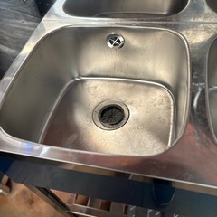 KP2-900東製作所 二槽シンク 幅900×奥行450×高さ800(mm)の画像