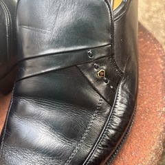 vibram 革靴　靴　ローファー　レディース　25cmの画像