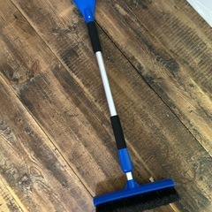 【受取者決定】雪かき用スコップ・スノーブラシセットの画像