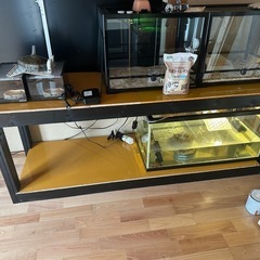 大型水槽台【素人自作品】【値下対応可能】