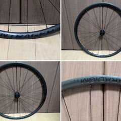 【中古】BONTRAGER PARADIGM 鉄下駄ホイール 前後セットの画像