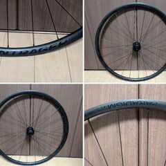 【中古】BONTRAGER PARADIGM 鉄下駄ホイール 前後セットの画像