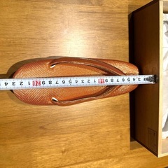 美品 佐賀錦 創作御誂 草履バックセット 和装 小物 草履 バッグ 23cmの画像
