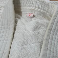 柔道着4号　コットン100% usedの画像