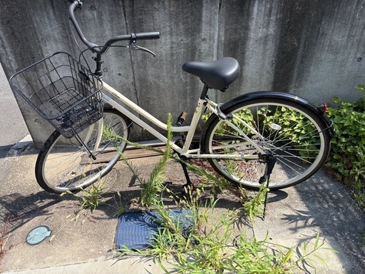 Cream City（クリーム シティ）BAA260-O 26インチ 変速なし ダイナモライト シティサイクル ママチャリ 自転車 通勤・通学におすすめ