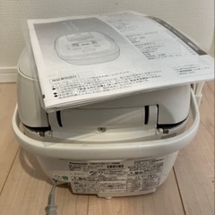 パナソニック炊飯器ホワイト5.5の画像
