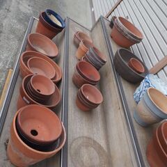 植木鉢、無料です、の画像