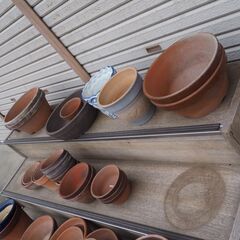 植木鉢、無料です、の画像