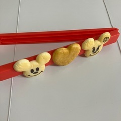 東京ディズニーランド　保存クリップ　おせんべい型の画像