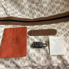 ロエベ　革製ガーメントケースの画像