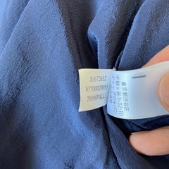 BANANA REPUBLIC ネイビー ブラウス Mサイズの画像