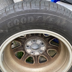 マークII純正タイヤホイールの画像