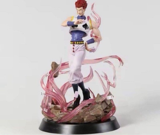 ヒソカ フィギュア 高品質　台座付き HUNTER×HUNTER