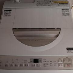 シャープ5.5㌔洗濯乾燥機の画像