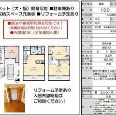 寝屋川市「香里園」駅徒歩１０分　民泊可能一戸建て