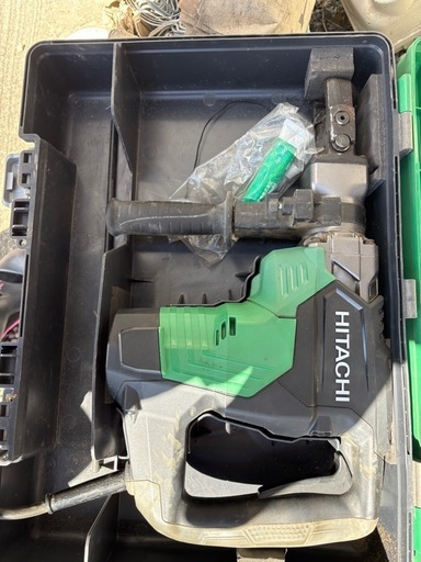 HITACHI 電動ハンマー スクリュードリルセット