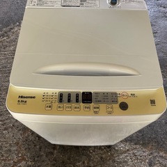 ハイセンス全自動電気洗濯機HW-T55Hの画像