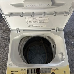 ハイセンス全自動電気洗濯機HW-T55Hの画像