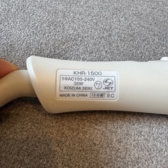 ヘアアイロン コテ 32mm 新品同様の画像