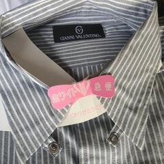 【クリーニング済み】長袖　ワイシャツ　サイズМ82 の画像