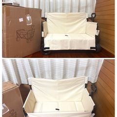 キャリーワゴン アウトドアワゴン ほぼ未使用品の画像