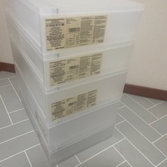 無印良品ポリプロピレン収納ケースの画像