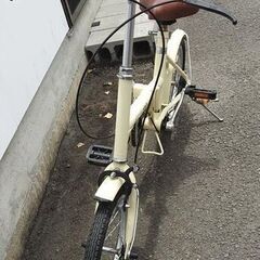☆折り畳み自転車 Simple Style -フレンチバニラ- 16インチ【中古】の画像