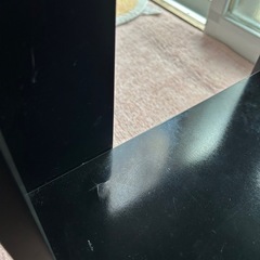 センターテーブル　黒の画像