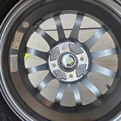 美品 バリ溝 値下げ可！冬タイヤアルミセット 155/65R14 ヨコハマ IG50プラス 4本セット☆の画像