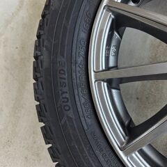 美品 バリ溝 値下げ可！冬タイヤアルミセット 155/65R14 ヨコハマ IG50プラス 4本セット☆の画像