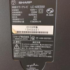 液晶カラーテレビの画像