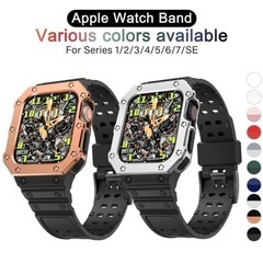 【引取限定】アップルウォッチ 40mm黒銀 カバーケース の画像