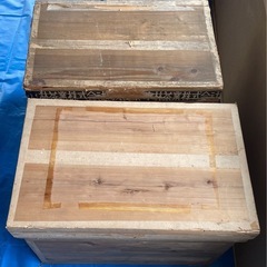 [取引き終了しました！]★★★お茶箱　希少 昭和レトロ　衣装箱・収納箱　バラでも可！の画像