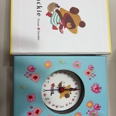 くまのがっこう　絵本型　時計　アラーム機能つきの画像