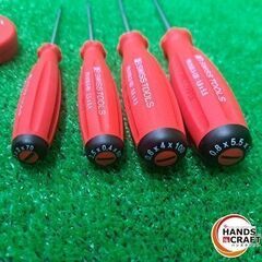 ✨SWISSTOOLS　中古美品　PB8100　マイナスドライバー　４本セット　おまけ/PB500✨うるま市田場✨の画像