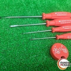 ✨SWISSTOOLS　中古美品　PB8100　マイナスドライバー　４本セット　おまけ/PB500✨うるま市田場✨の画像