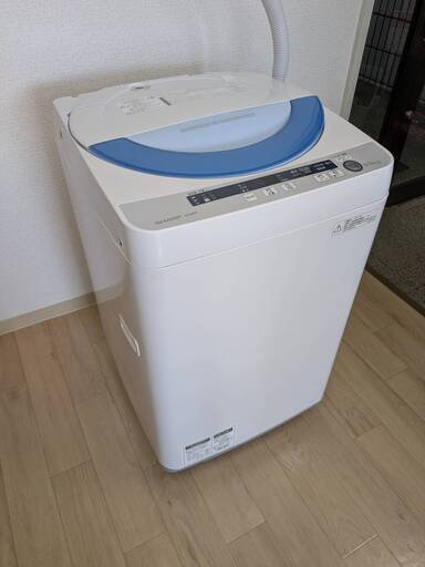 SHARP全自動洗濯機5.5k (SASUKE福祉市場) 西11丁目の生活家電