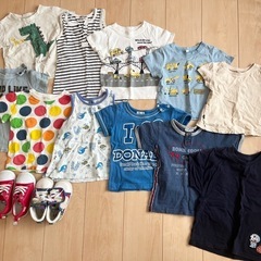 子供服×11着(80-100cm)&靴15cm×2足セット