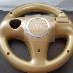 Wii ゴールデンハンドル(未使用) ＆ Wii ハンドル　マリオカートの画像