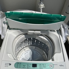 洗濯機4.5kg 8/20〜23の画像