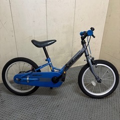 東460 KICKER GRANDE(キッカーグランデ) トレーニング用バイク ガンメタブルー 16型 3~6歳 幼児向け自転車  の画像