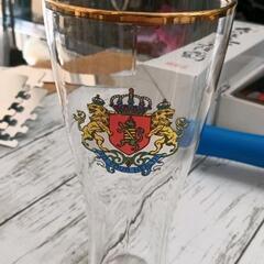 0804-096 昭和レトロブーツ型グラスの画像