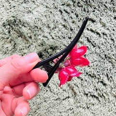 和風ヘアクリップの画像