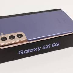 【SIMロック解除済】Galaxy S21 5G/SC-51B/256GB/スマホ/Androidの画像