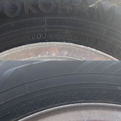 エンケイ！！　5穴！185/70R14　　４本セット！！の画像
