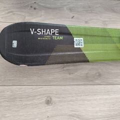HEAD ヘッド ジュニア スキー板 117cm V-Shape Team Easy JR 金具セット JRS 4.5 GW Cの画像