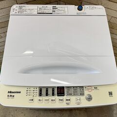 大阪送料無料★3か月保障付き★洗濯機★2023年★HW-T55H★S-693 美品】大阪送料無料☆3か月保障付き☆洗濯機☆ハイセンス☆5.5kg